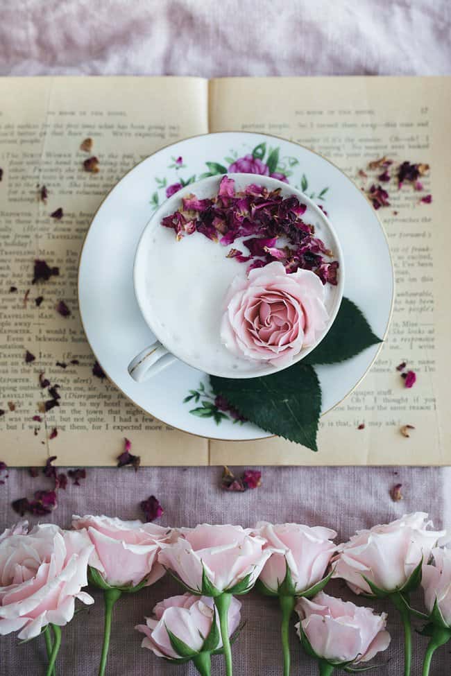 image of How to make rose petal tea easy receipe