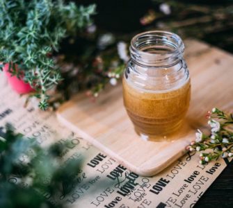 image of honey water for plants