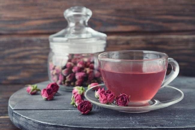 image of how to store dried rose petals