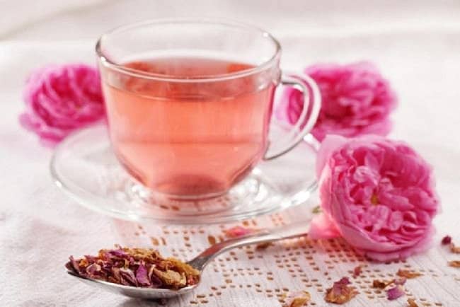 image of how to dry rose petals for tea