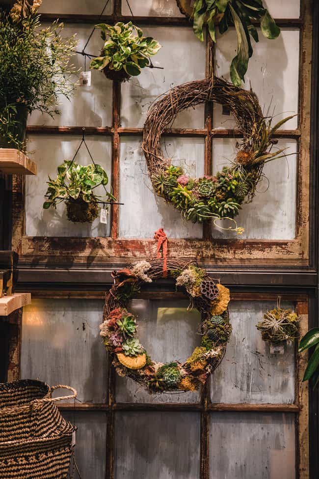image of rustic fall wreath DIY