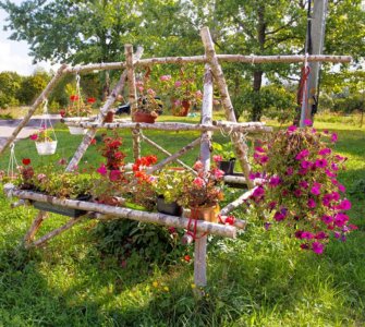 image of homemade flower trellis how to make a rose trellis