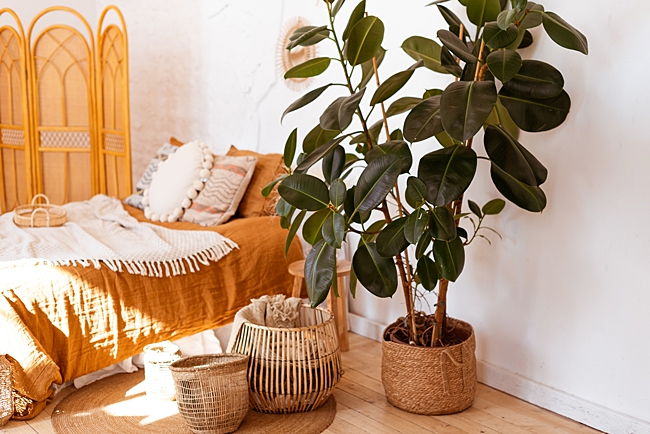 image of laundry basket used as planter part of list household items used as planters 