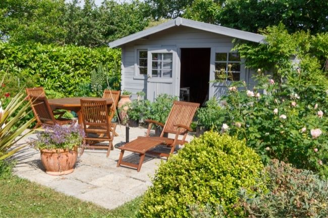 image of garden room adding property value 