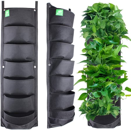 hanging vertical garden wall planter