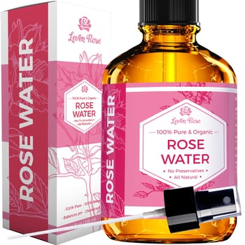 rose water facial toner