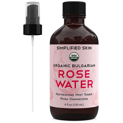 rose water for face and hair